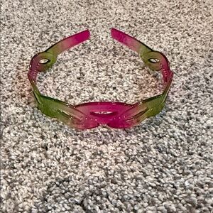 Stylish Pink and Green Headband